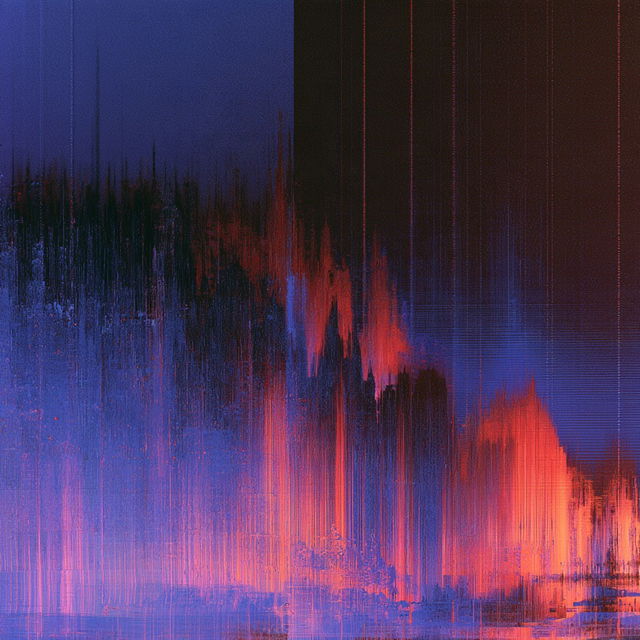 Spectrogram style, Midjourney V8.2, render 1 of 4