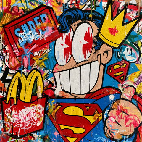 Speedy Graphito style (Street artists), Midjourney V8.2