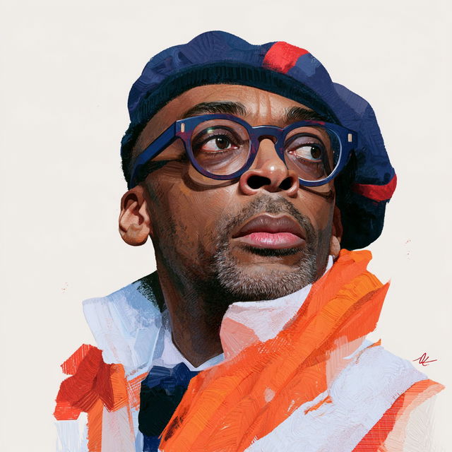 Spike Lee style, Midjourney V8.2, render 2 of 4