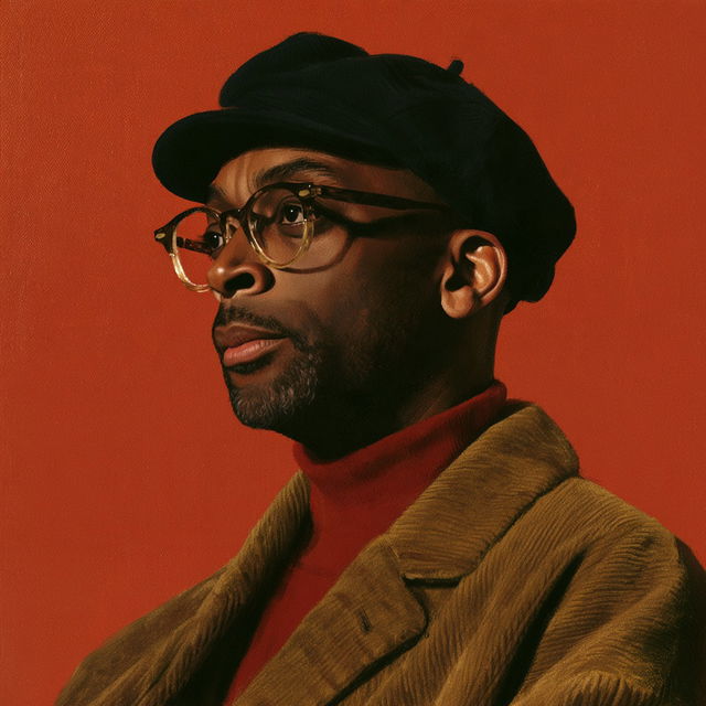 Spike Lee style, Midjourney V8.2, render 1 of 4