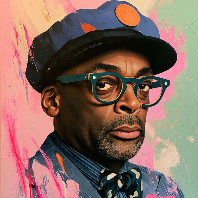 Spike Lee style, Midjourney V8.2, render 3 of 4