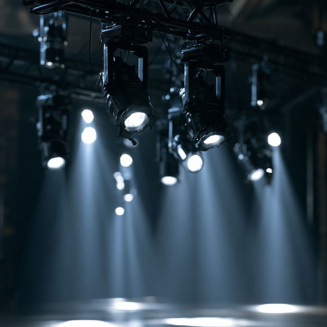 Spotlight lighting style, Midjourney V8.2, render 4 of 4