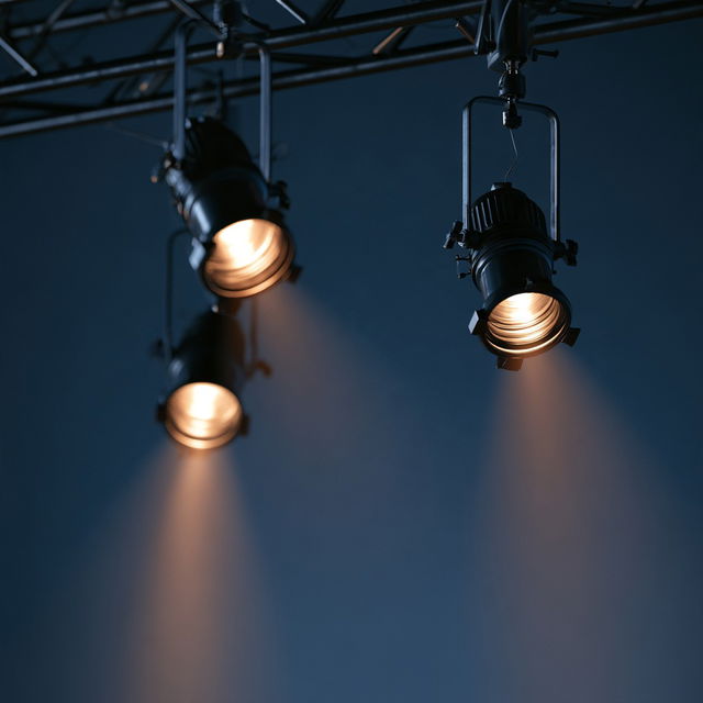 Spotlight lighting style, Midjourney V8.2, render 3 of 4