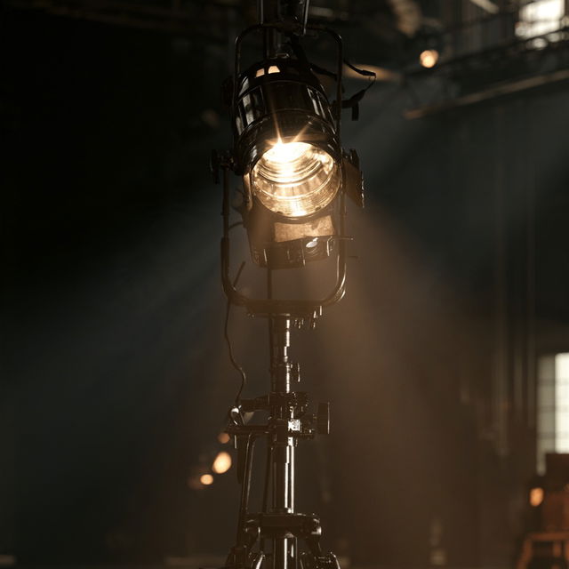 Spotlight lighting style, Midjourney V8.2, render 2 of 4