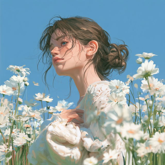 Spring style, Midjourney V8.2, render 2 of 4
