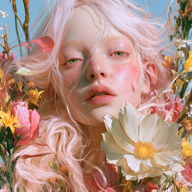 Spring style, Midjourney V8.2, render 4 of 4