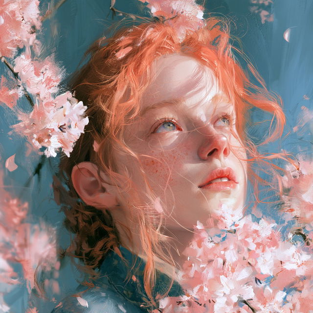 Spring style, Midjourney V8.2, render 3 of 4