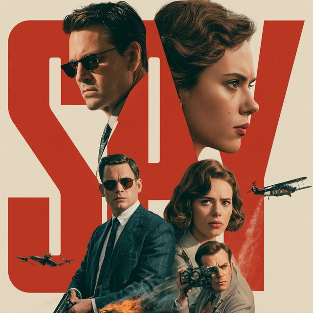 Spy movie style, Midjourney V8.2, render 2 of 4