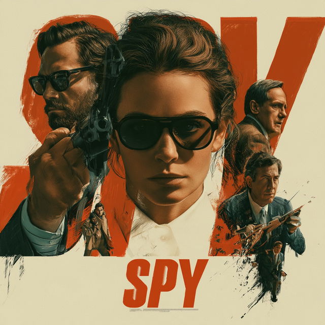 Spy movie style, Midjourney V8.2, render 1 of 4