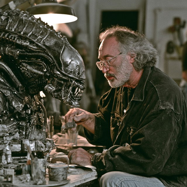 Stan Winston style, Midjourney V8.2, render 1 of 4