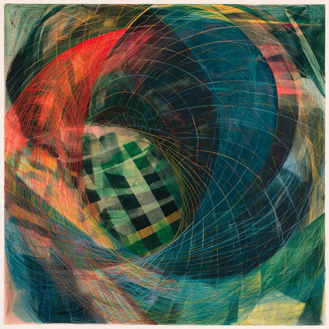 Stanley William Hayter style (Printmakers), Midjourney V8.2
