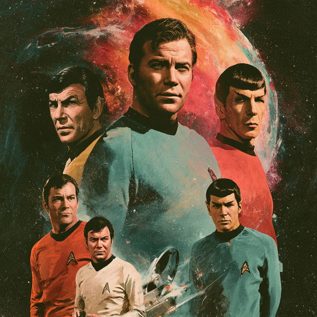Star Trek style, Midjourney V8.2, render 2 of 4