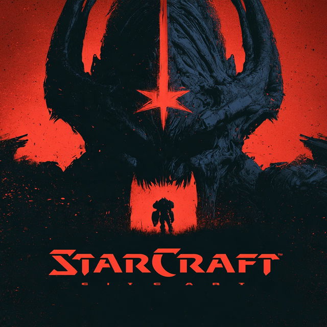 StarCraft style, Midjourney V8.2, render 2 of 4