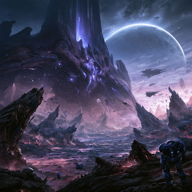 StarCraft style, Midjourney V8.2, render 4 of 4