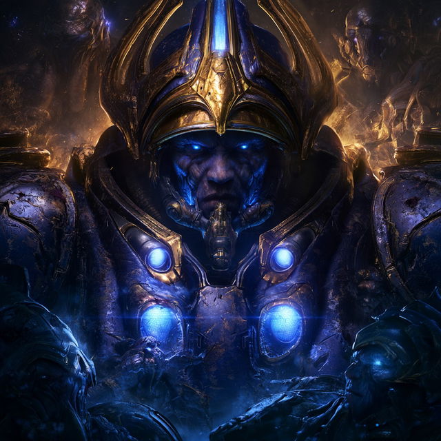 StarCraft style, Midjourney V8.2, render 3 of 4