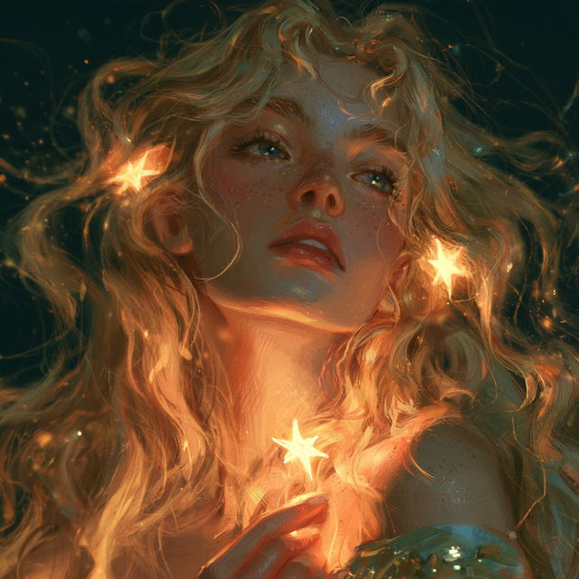 Starlit style, Midjourney V8.2, render 1 of 4