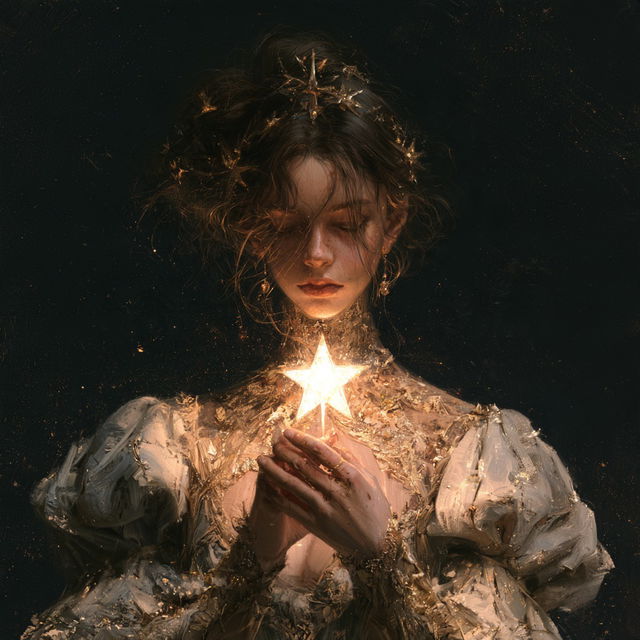 Starlit style, Midjourney V8.2, render 4 of 4