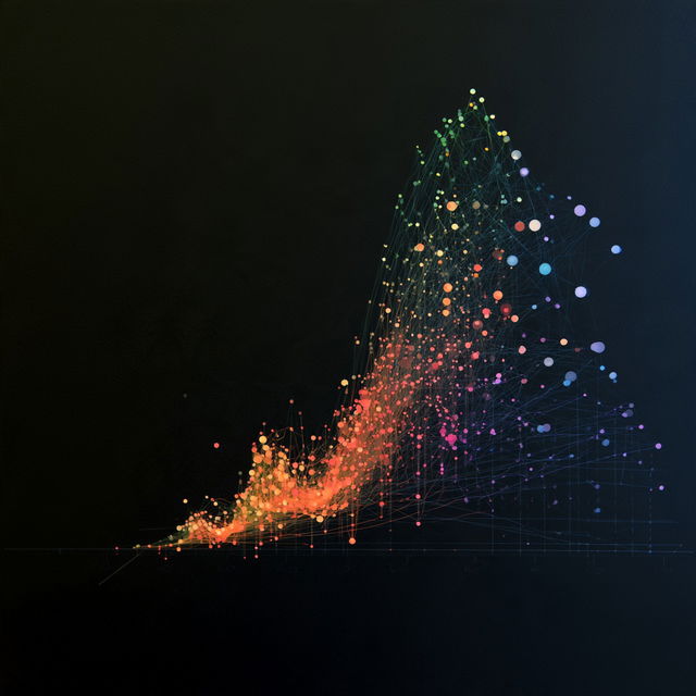 Statistical graph style, Midjourney V8.2, render 2 of 4