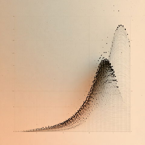 Statistical graph style (Techniques), Midjourney V8.2