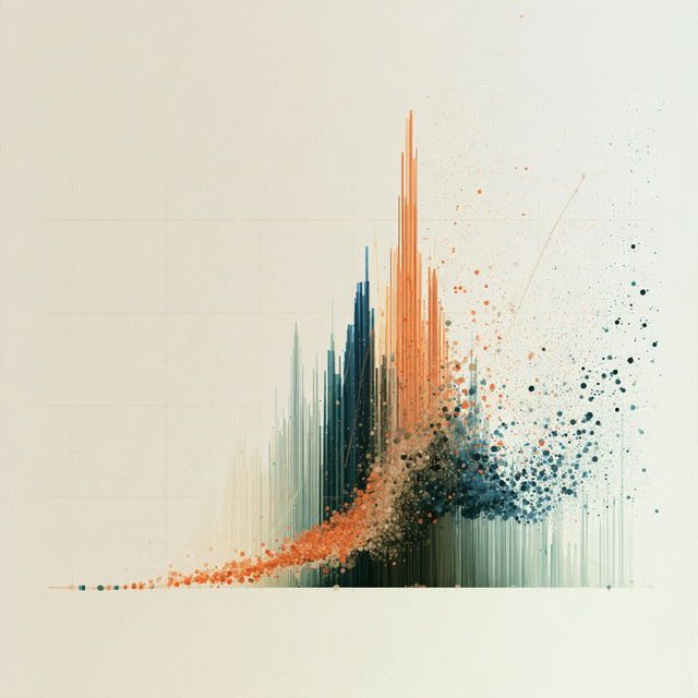 Statistical graph style, Midjourney V8.2, render 3 of 4