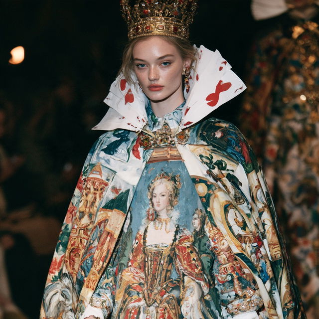 Stefano Gabbana style, Midjourney V8.2, render 2 of 4