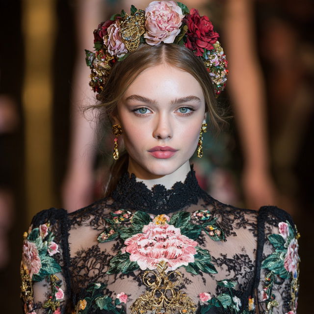 Stefano Gabbana style, Midjourney V8.2, render 3 of 4