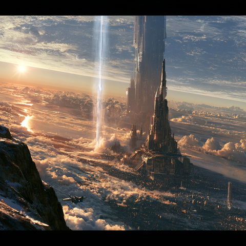 Stephan Martiniere style (Illustrators), Midjourney V8.2