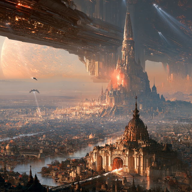 Stephan Martiniere style, Midjourney V8.2, render 4 of 4