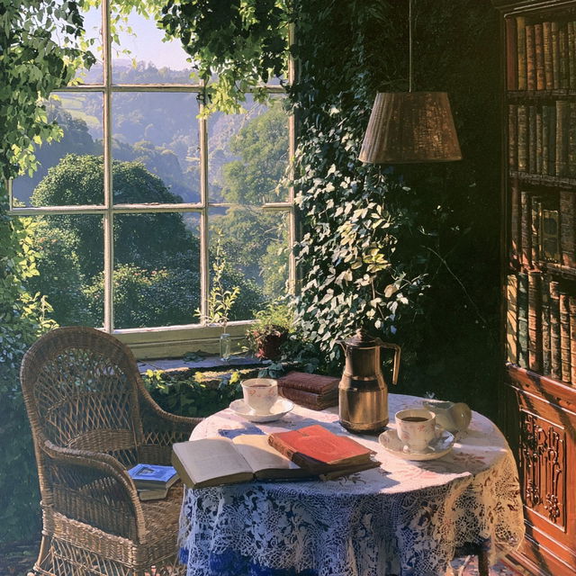 Stephen Darbishire style, Midjourney V8.2, render 3 of 4