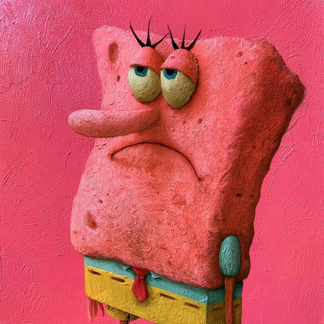 Stephen Hillenburg style, Midjourney V8.2, render 2 of 4