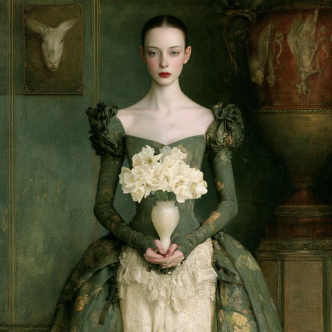 Stephen Mackey style (Painters), Midjourney V8.2