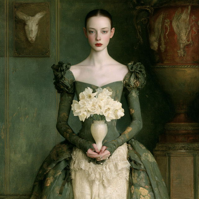 Stephen Mackey style, Midjourney V8.2, render 1 of 4