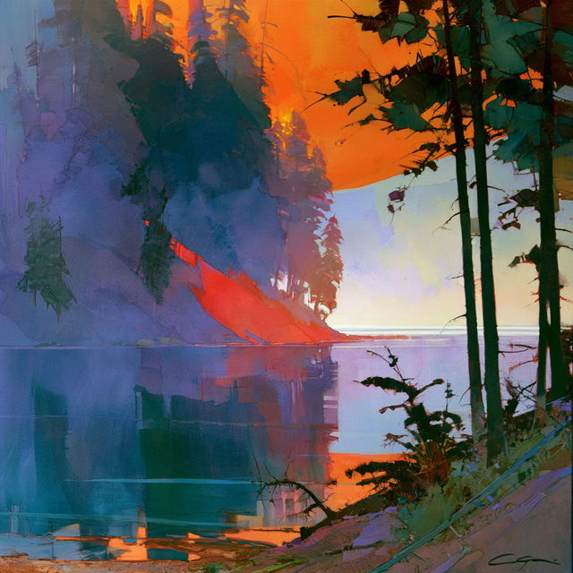 Stephen Quiller style, Midjourney V8.2, render 3 of 4