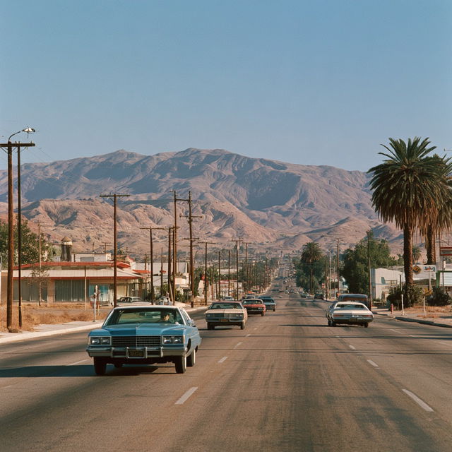 Stephen Shore style, Midjourney V8.2, render 2 of 4