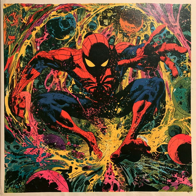 Steve Ditko style, Midjourney V8.2, render 4 of 4