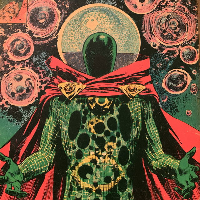 Steve Ditko style, Midjourney V8.2, render 3 of 4