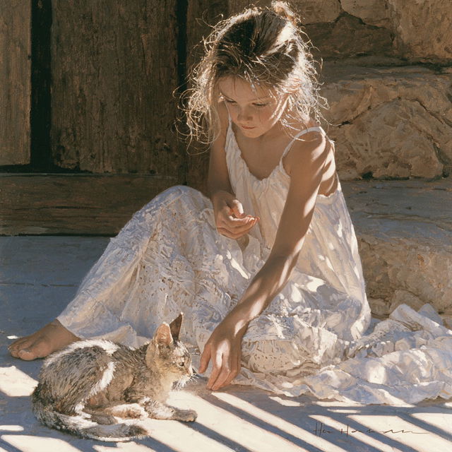 Steve Hanks style, Midjourney V8.2, render 2 of 4