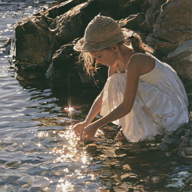 Steve Hanks style, Midjourney V8.2, render 4 of 4
