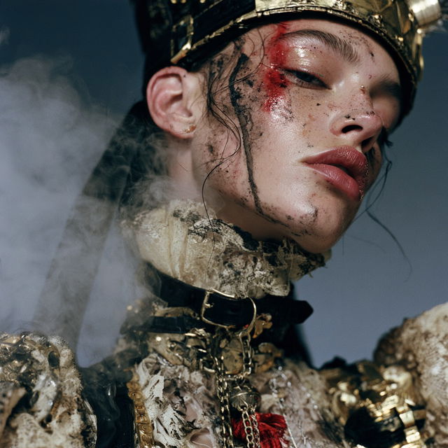 Steven Klein style, Midjourney V8.2, render 4 of 4