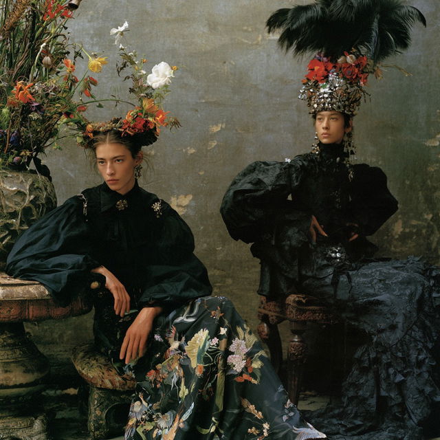 Steven Meisel style, Midjourney V8.2, render 4 of 4