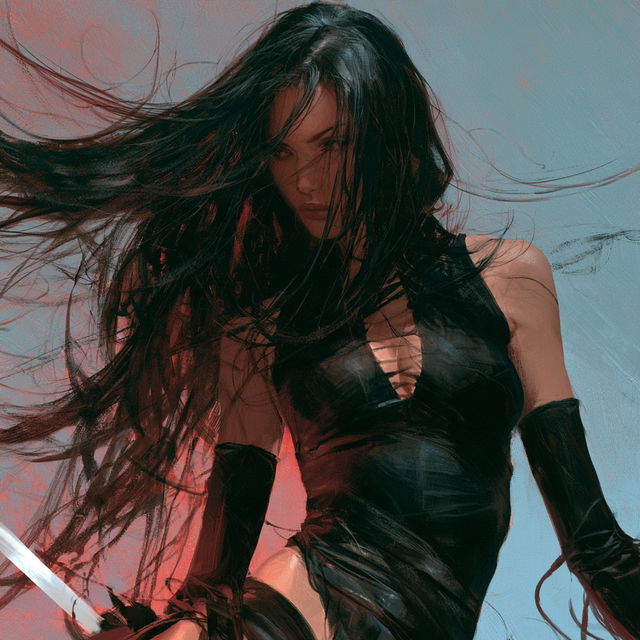 Stjepan Sejic style, Midjourney V8.2, render 2 of 4