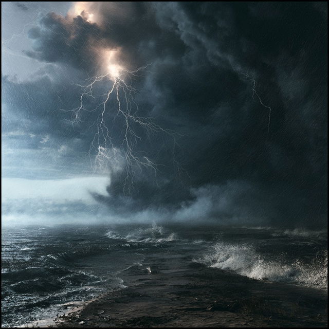 Stormy style, Midjourney V8.2, render 4 of 4