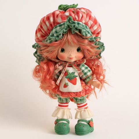 Strawberry Shortcake doll style (Titles), Midjourney V8.2