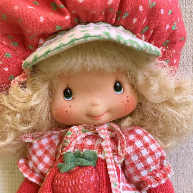 Strawberry Shortcake doll style, Midjourney V8.2, render 4 of 4