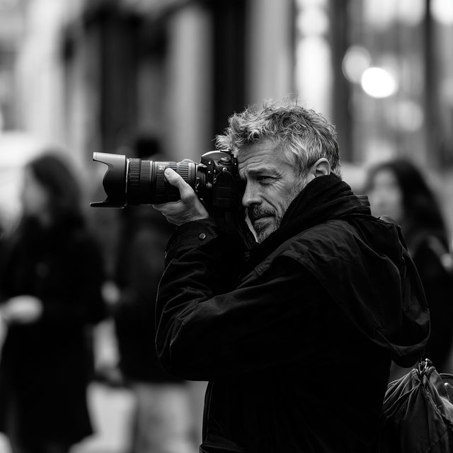 Street photography style, Midjourney V8.2, render 2 of 4