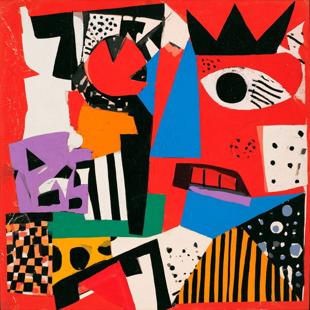 Stuart Davis style, Midjourney V8.2, render 3 of 4