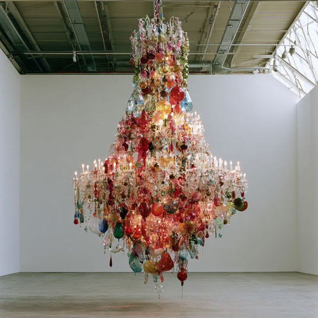Stuart Haygarth style, Midjourney V8.2, render 2 of 4