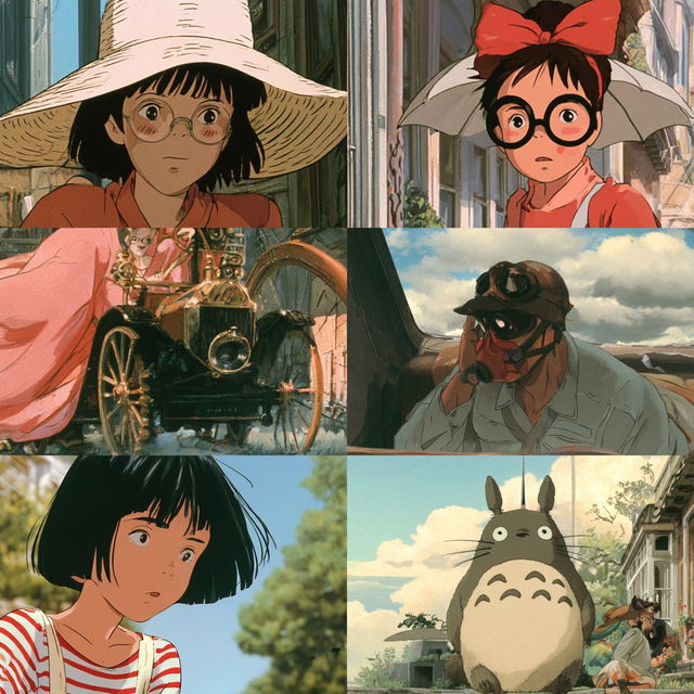 Studio Ghibli style, Midjourney V8.2, render 2 of 4