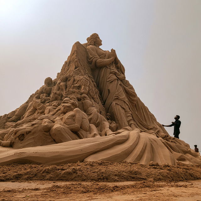 Sudarsan Pattnaik style, Midjourney V8.2, render 1 of 4