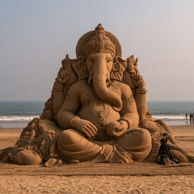 Sudarsan Pattnaik style, Midjourney V8.2, render 4 of 4